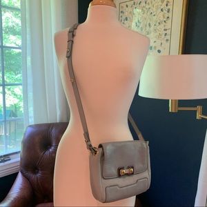 MARC by Marc Jacobs Grey Crossbody Bag Leather